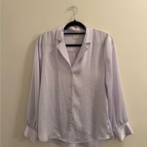 Aritzia Wilfred Satin Button Down